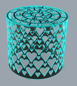 ABAJOUR LIGHT HEART