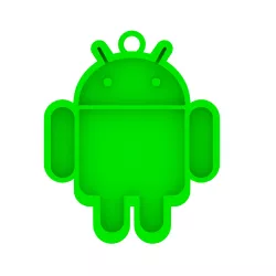 Android logo keychain