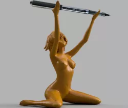 Anime - ELF H WORSHIPPING THE SUN - PENCIL HOLDERS
