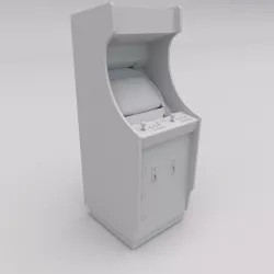 Arcade Game PRINTABLE 3D Digital STL File