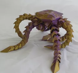 ARTICULATED ROBOT OCTOPUS print-in-place
