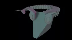 Articulated "Skinny Bonny Fish" for 3D Printing