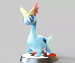 AURORUS - FAN ART - POKÉMON FIGURINE - POKÉMON UNITEAmaura