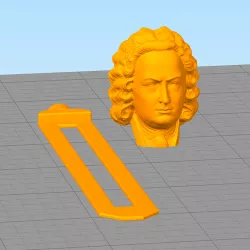 Bach bookmark
