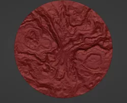 Basic Cooled Lava (25mm Base)