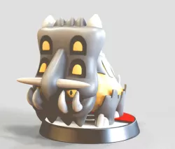 Bastiodon - FAN ART - POKÉMON FIGURINE - POKÉMON