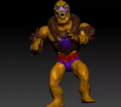 Beast Motu stile action figure He-Man