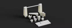Bench Dog Set - 20mm system