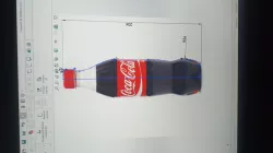 Bottle of Coca Cola and Sprite