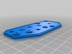 Brush Deck Side Gearbox Cover for the Roomba 5xx Series