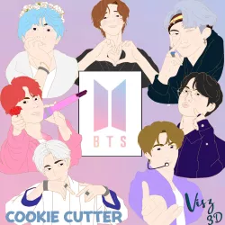 BTS ARMY - Cookie Cutter - 7 Models