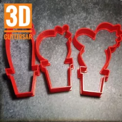 CACTUS SET - COOKIE CUTTER