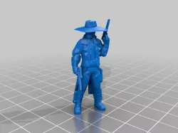Cad Bane (star wars legion scale)