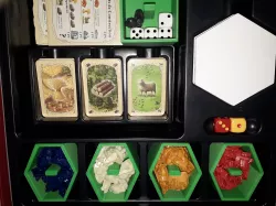 Catan counter storage
