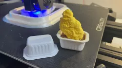 Chicken Nugget Stash Container