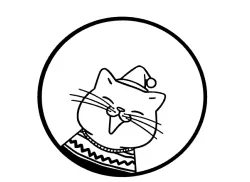 christmas cat