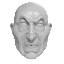 Claude Frollo Head For Marionette – String Puppet