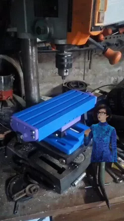 compound table milling drill press