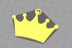 crown keychain (crown keychain)