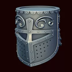 Crusader helmet