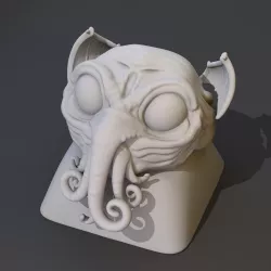 Cthulhu Keycap - Digital files for 3D printing - Keycap for mechanical keyboard