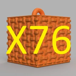cube garland X76