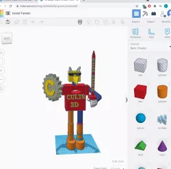 CULTS 3D  MASCOT