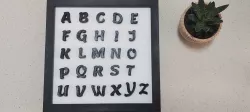Custom 3D Printable WiFi Password Picture Frame
