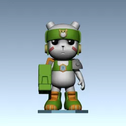Digimon Kumamon(Chackmon) - Fan Art