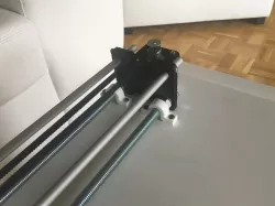 Drawing machine brackets