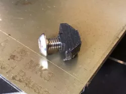 Drop-in T-nut for 3030 extrusion fully printable for M3 M4 or M5 threads