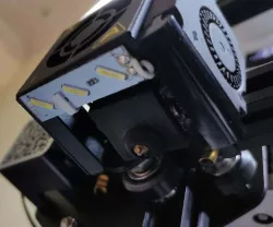 Ender 3 nozzle light