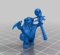 Ewok Dark Ritualist (star wars legion scale)