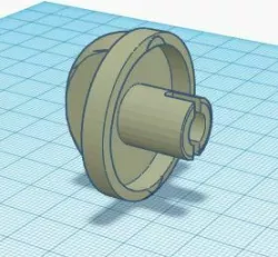 fagor Fagor GP-280 pizza grill timer knob