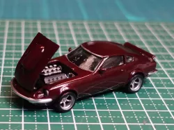 Fairlady 240ZG powered by F1 engine, 1/64 scale