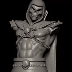 Fanart Skeletor - Masters of the Universe - Bust