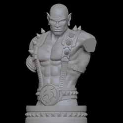 Fanart THUNDERCATS Panthro - Bust