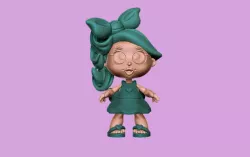FIGURE MODEL BASED ON KINDI KIDS DOLL