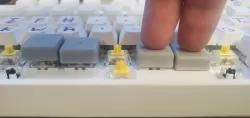 Flat Stenography CherryMX Keycaps