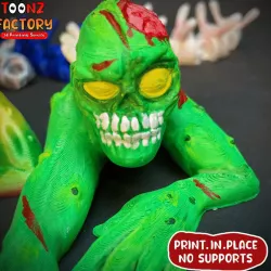 FLEXI PRINT-IN-PLACE ZOMBIE CRAWLER ARTICULATED