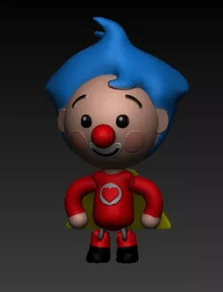 FLEXY Plim Plim The ARTICULATED Plin Plim Clown Plin Plin