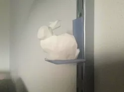 Floating Stand for Double Slotted Shelving Mount