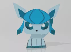 FLOWERPOT POKEMON GLACEON