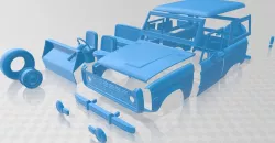 Ford Bronco 1975 Printable Car