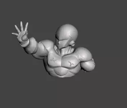 Frieza gets cut in half 3D Model