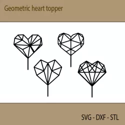 geometric heart