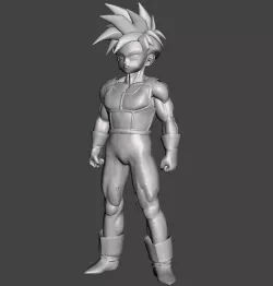 Gohan after Hyperbolic Time Chamber 3D Model