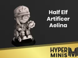 Half Elf Artificer Aelina