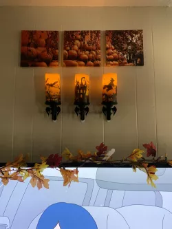 Halloween Candle Sconce
