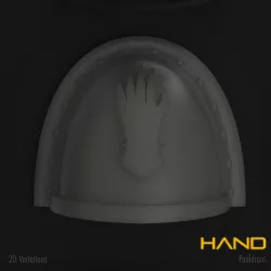 Hand Space Marine Pauldron Pack
